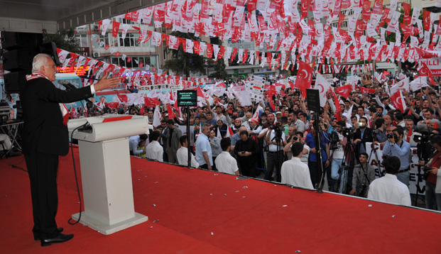 sopalı parti bayrakları